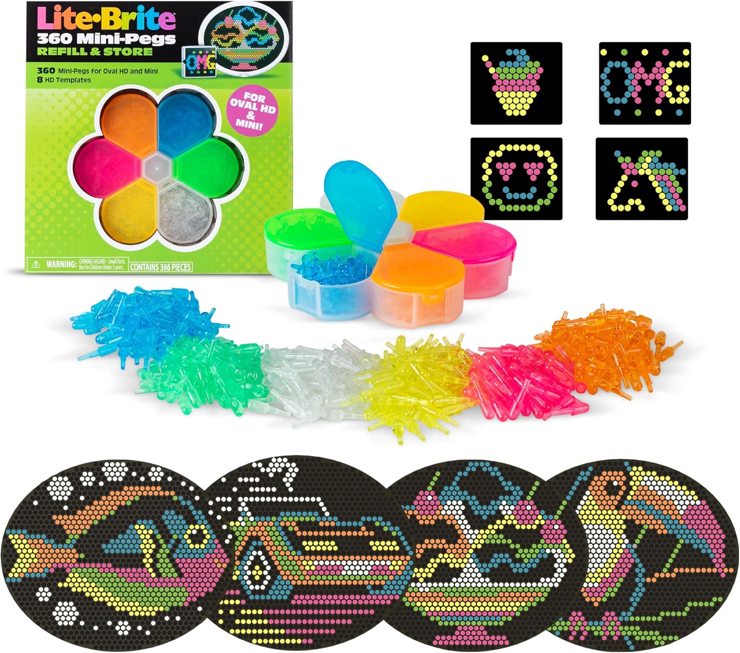 HD Template & Peg Refill Set