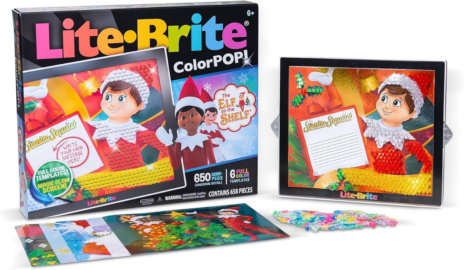 Color Pop! Elf on the Shelf